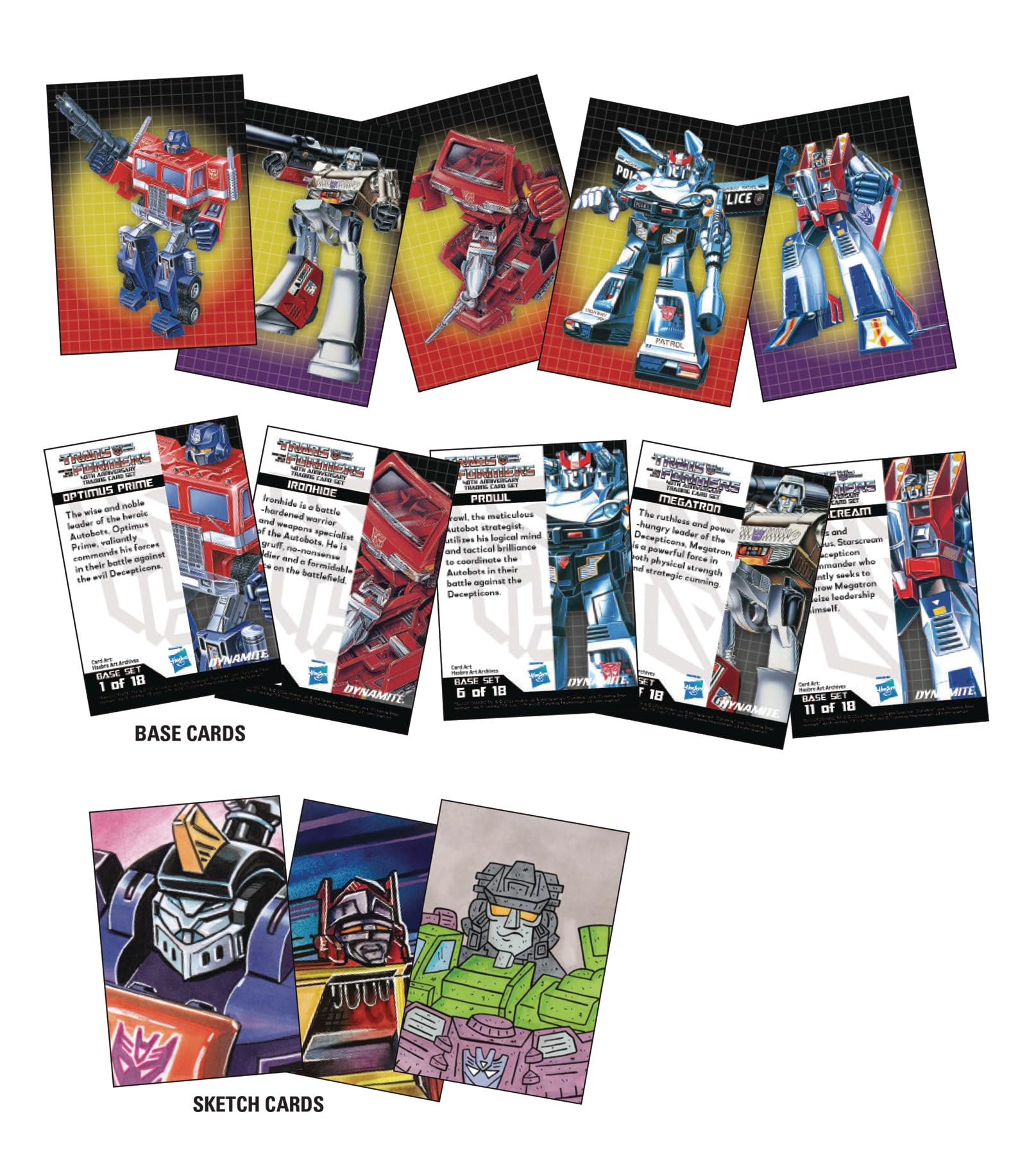 Amazon.com: Transformers Collectible Trading Cards: 40th